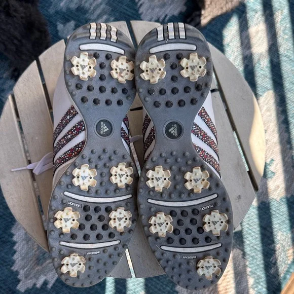 Adidas Ladies Golf Shoes 9.5 - Picture 7 of 9